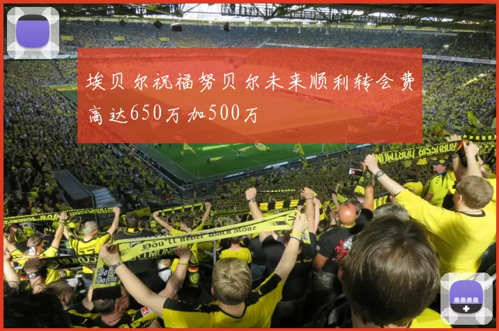 埃贝尔祝福努贝尔未来顺利转会费高达650万加500万
